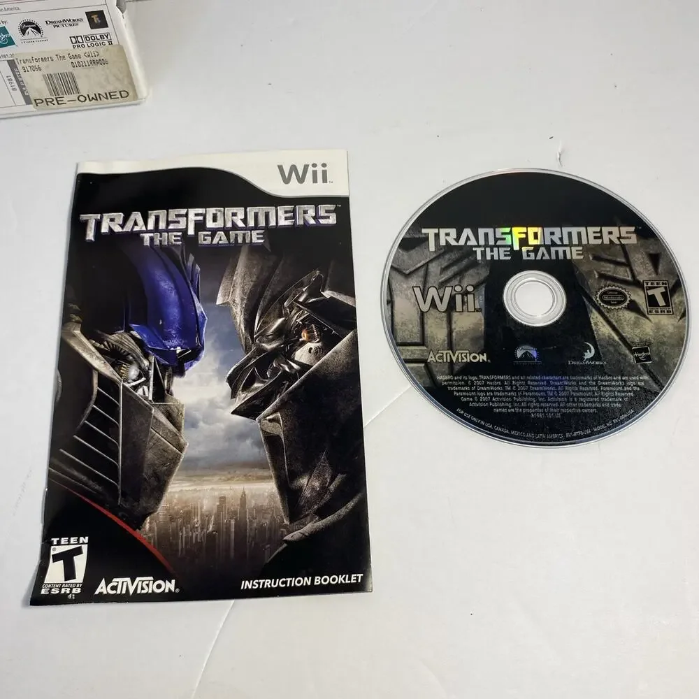 Transformers: The Game (Nintendo Wii, 2007)